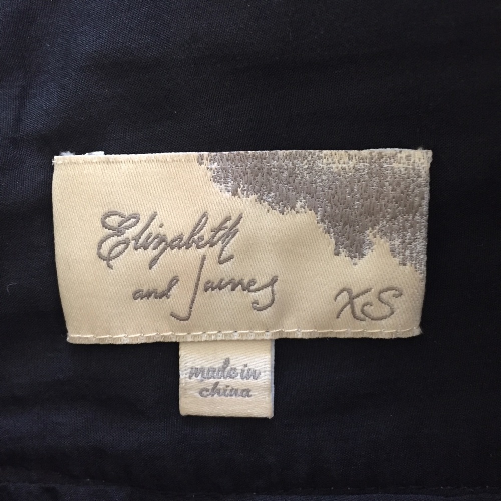 Elizabeth and James metallic Gold skirt XS - Picture 4 of 4